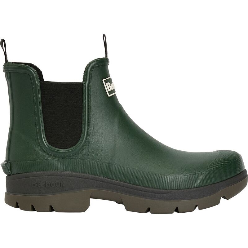 バブアー メンズ シューズ ブーツ・レインブーツ チェルシー Barbour Nimbus Chelsea Welly - Men's Olive オリーブ