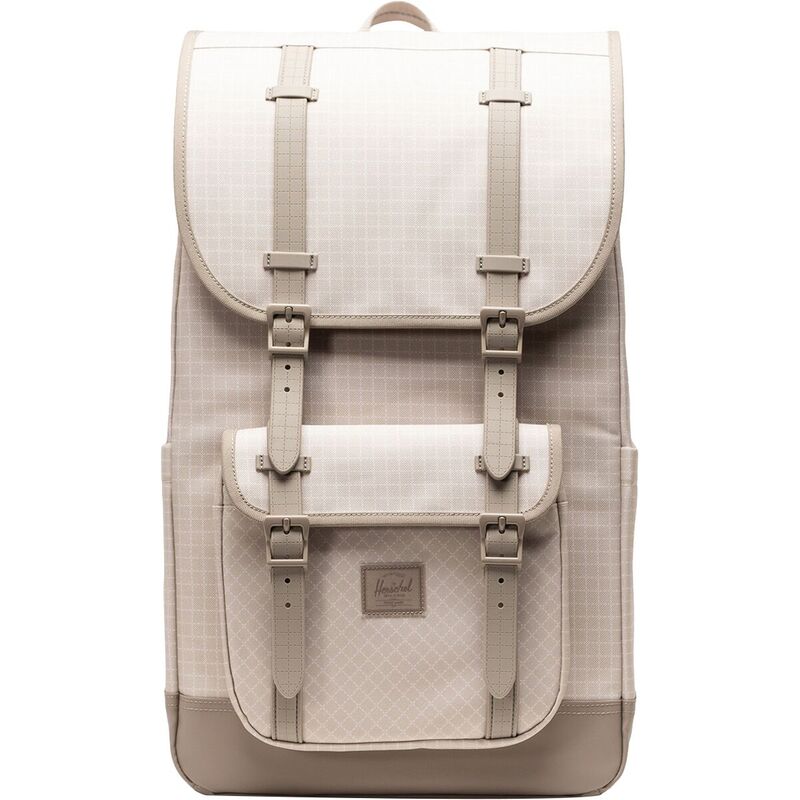 ハーシャルサプライ メンズ バッグ バックパック・リュックサック Herschel Supply Little America 25L Backpack Grid Pelican/Roasted Cashew