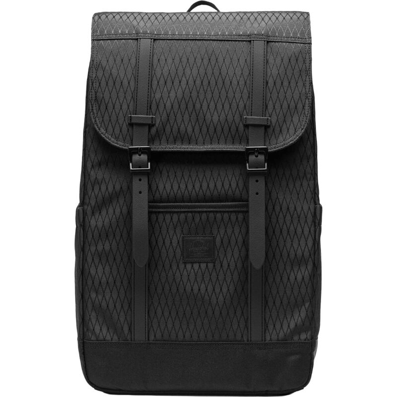 ハーシャルサプライ メンズ バッグ バックパック・リュックサック Herschel Supply Retreat 23L Backpack Black Diamond/Black ブラック