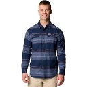 【送料無料】 コロンビア メンズ シャツ トップス Flare Gun Stretch Flannel Shirt - Men's Collegiate Navy Vista Stripe(4)