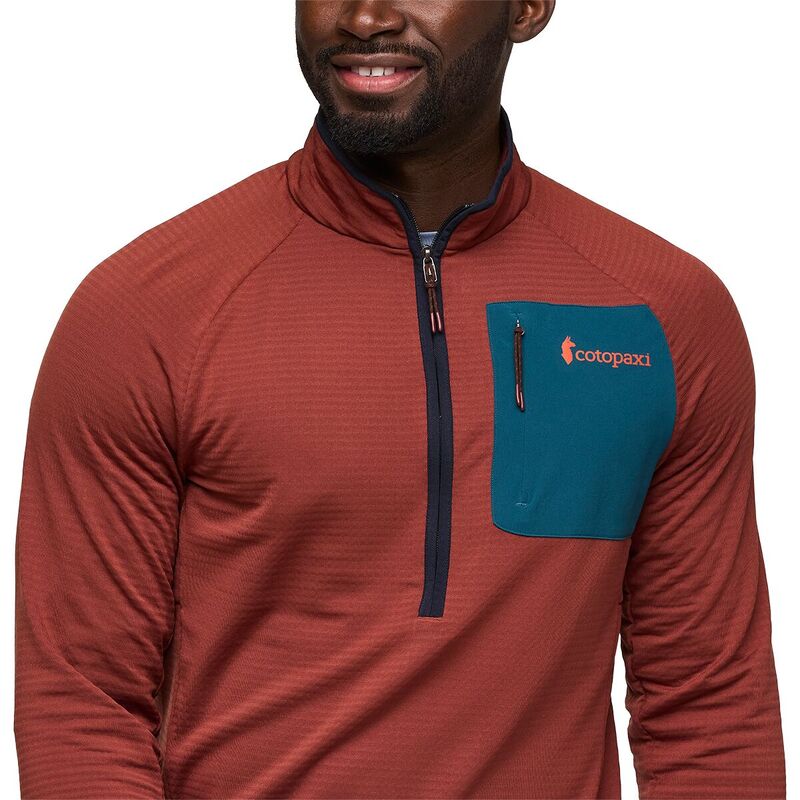コートパクシー メンズ アウター ジャケット・ブルゾン フリース Cotopaxi Otero Fleece Half-Zip Pullover - Men's Drizzle