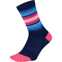 【送料無料】 ディフィート メンズ 靴下 アンダーウェア Aireator 6in Santa Fe Sock Light Navy/Hi-Vis Pink(4)