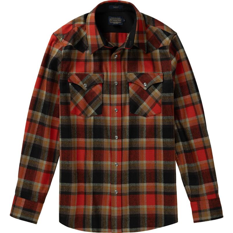 ̵ ڥɥȥ   ȥåץ Canyon Shirt - Men's Red/Black Plaid