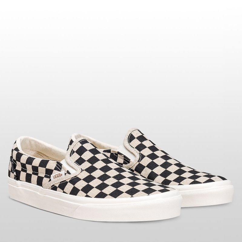 バンズ メンズ スリッポン・ローファー シューズ Eco Theory Classic Slip-On Checkerboard Shoe Eco Theory Checkerboard