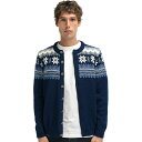 【送料無料】 ダールオブノルウェイ メンズ ニット・セーター アウター Veafjord Jacket - Men's Navy/Blueshadow/Cream