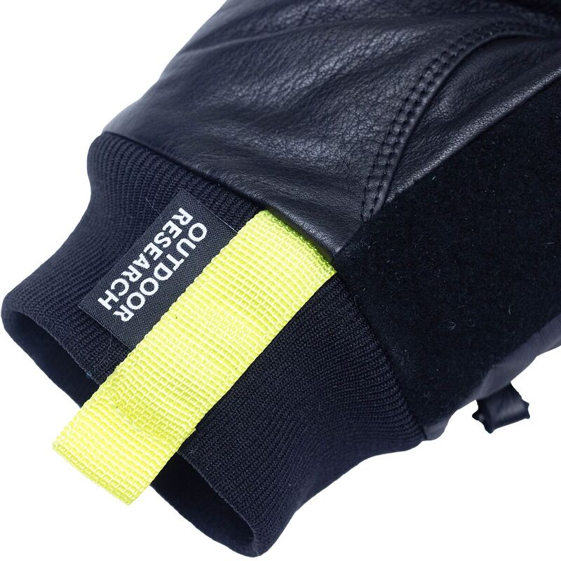 【送料無料】 アウトドアリサーチ メンズ 手袋 アクセサリー Snowcrew Leather Mitten Neptune/Harbor