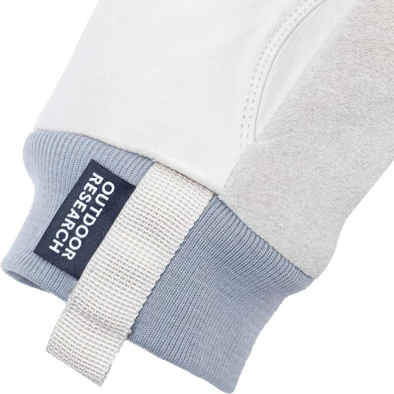 【送料無料】 アウトドアリサーチ メンズ 手袋 アクセサリー Snowcrew Leather Mitten Neptune/Harbor