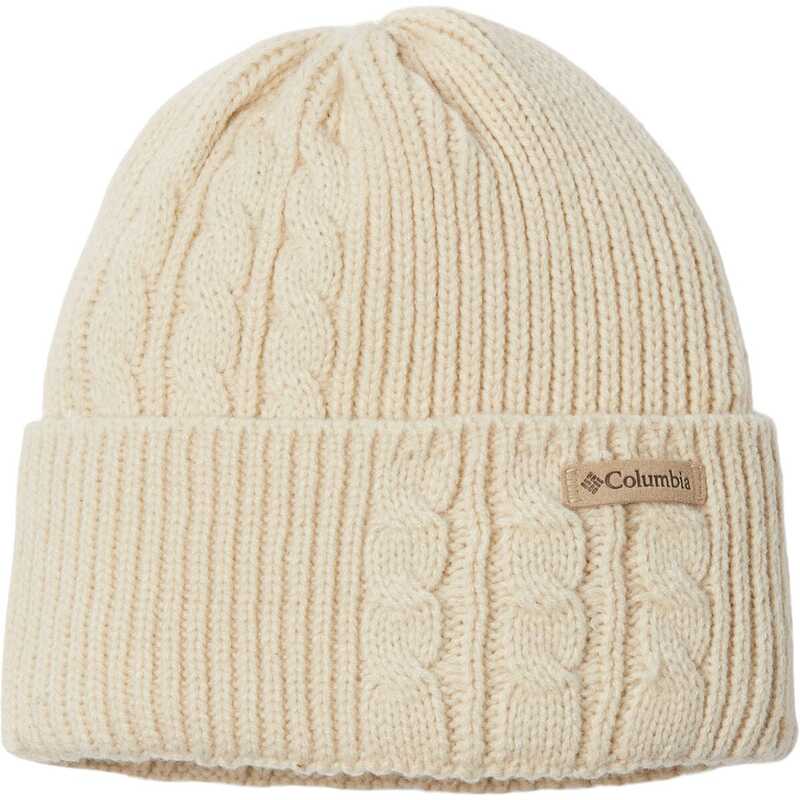 【送料無料】 コロンビア メンズ 帽子 ニットキャップ アクセサリー Agate Pass Cable Knit Beanie Chalk