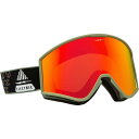 【送料無料】 エレクトリック メンズ サングラス・アイウェア アクセサリー Kleveland Goggles Drama Moss Black /Red Chrome(4)