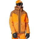【送料無料】 ピクチャー オーガニック メンズ ジャケット・ブルゾン アウター Naikoon Jacket - Men's Chocolate/Carrot/Honey