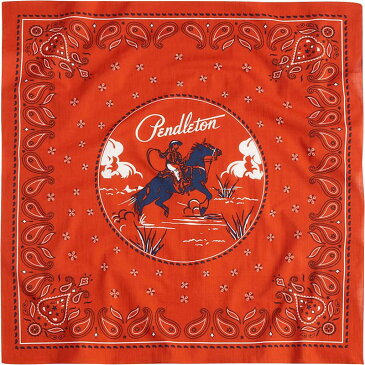 ペンドルトン レディース マフラー・ストール・スカーフ アクセサリー Bandana Cowboy Red