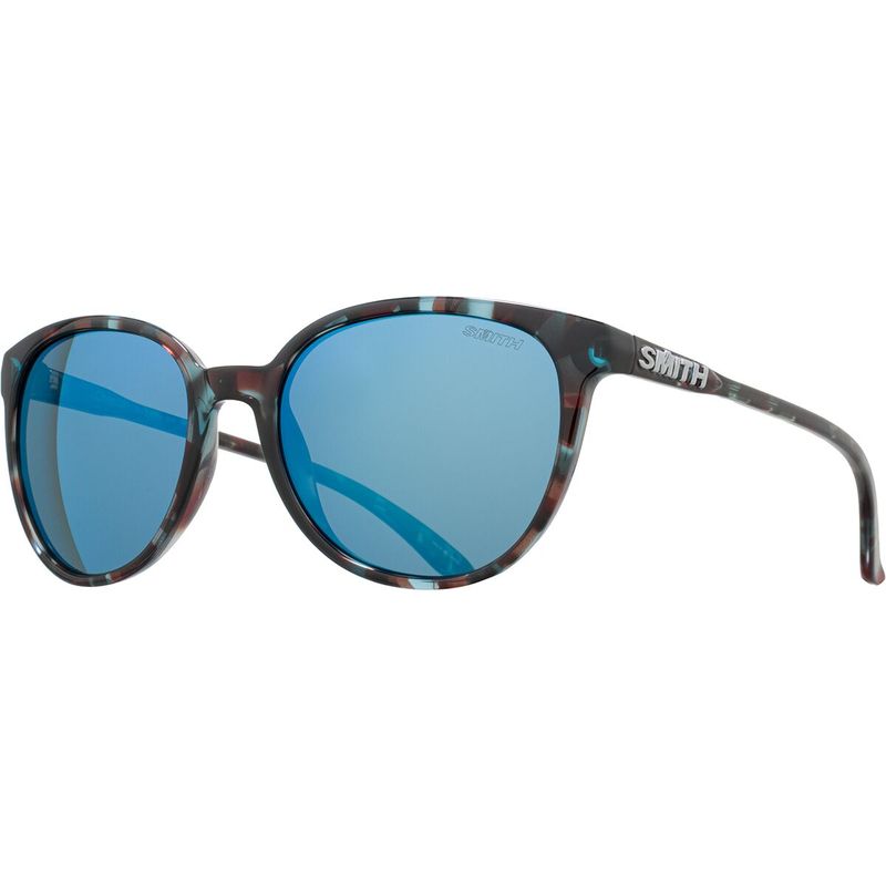 スミス サングラス レディース スミス レディース サングラス・アイウェア アクセサリー Cheetah Polarized Sunglasses - Women's Sky Tortoise/ChromaPop Polarized Blue Mirror