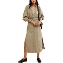 【送料無料】 フリーピープル レディース ワンピース トップス Mad Love Denim Midi Dress - Women's Sage
