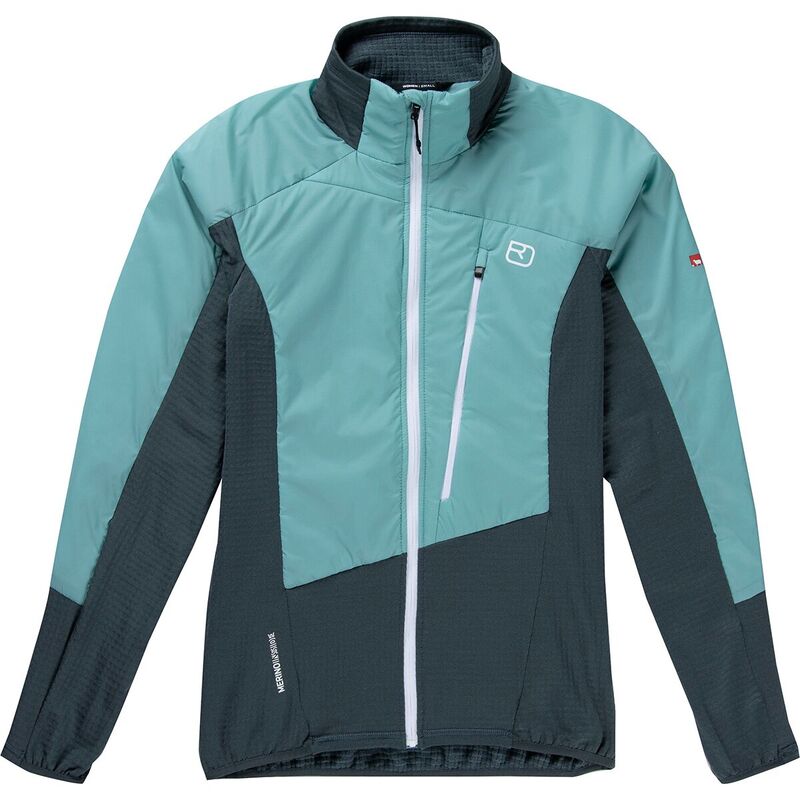 【送料無料】 オルトボックス レディース ジャケット・ブルゾン アウター Westalpen Swisswool Hybrid Jacket - Women's Dark Arctic Grey