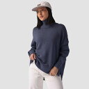 【送料無料】 ストイック レディース ニット・セーター アウター Relaxed Turtleneck Sweater - Women's Heather Vintage Indigo