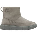 【送料無料】 ソレル レディース ブーツ・レインブーツ シューズ Explorer III Slip-On WP Boot - Women's Quarry/Sea Salt