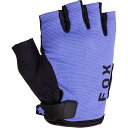 【送料無料】 フォックスレーシング レディース 手袋 アクセサリー Ranger Gel Short Glove - Women's Violet