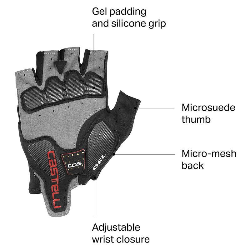 【送料無料】 カステリ メンズ 手袋 アクセサリー Arenberg Gel 2 Glove - Men's Dark Gray