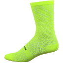 【送料無料】 ディフィート メンズ 靴下 アンダーウェア Evo Mont Ventoux 6in Sock Hi-Vis Yellow