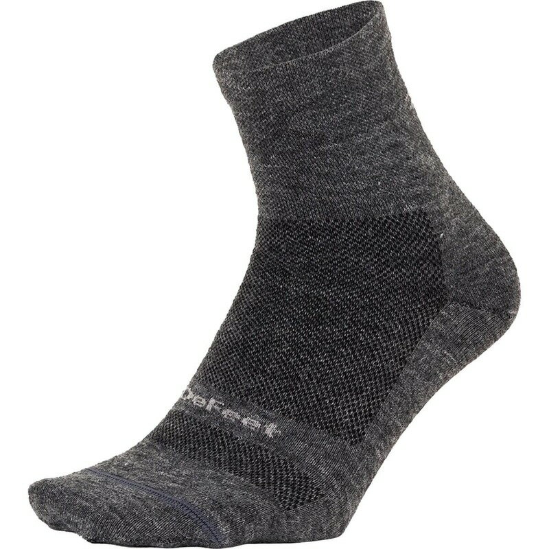 ̵ ǥե    Wooleator Pro 3in D-Logo Sock Gravel Grey