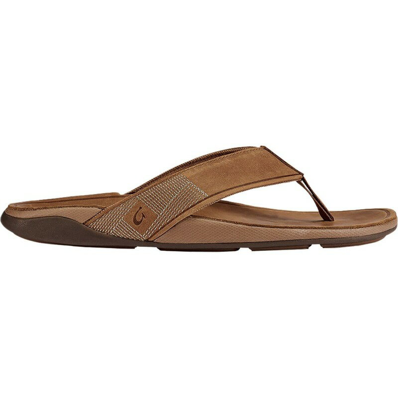 yz IJC Y T_ V[Y Tuahine Flip Flop - Men's Toffee/Toffee