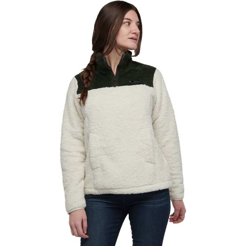 【送料無料】 ブラックダイヤモンド レディース ジャケット・ブルゾン アウター Roadie 1/4-Zip Fleece Jacket - Women's Birch/Tundra