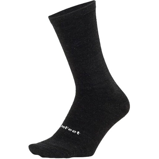 【送料無料】 ディフィート メンズ 靴下 アンダーウェア Wooleator Pro 6in D-Logo Sock Charcoal 【送料無料】 ディフィート メンズ 靴下 アンダーウェア Wooleator Pro 6in D-Logo Sock Charcoal