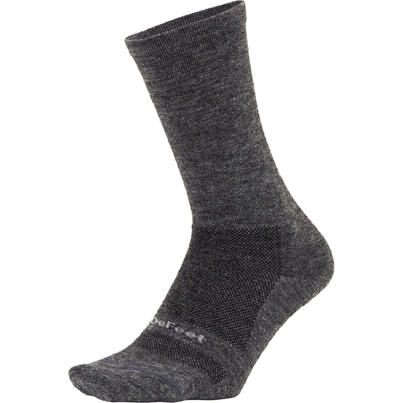 ̵ ǥե    Wooleator Pro 6in D-Logo Sock Gravel Grey