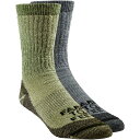 【送料無料】 ファーム トゥ フィート レディース 靴下 アンダーウェア Boulder Medium Weight Crew Hiking Sock Dark Shadow & Winter Moss