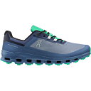 【送料無料】 オン メンズ スニーカー ランニングシューズ シューズ Cloudvista Waterproof Trail Running Shoe - Men's Metal/Denim