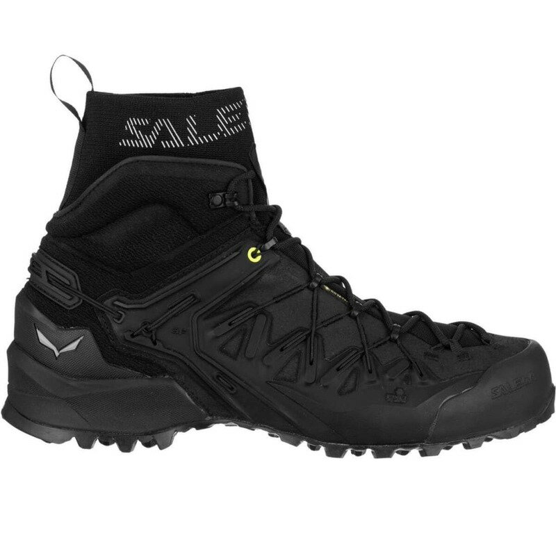 【送料無料】 サレワ メンズ ブーツ・レインブーツ シューズ Wildfire Edge GTX Mid Hiking Boot - Men's Black/Black