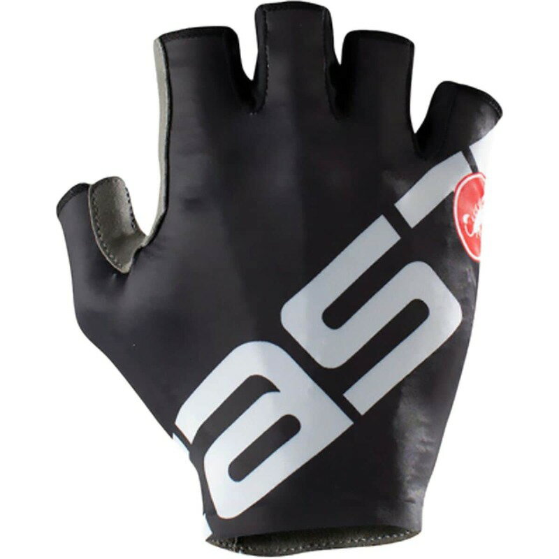 【送料無料】 カステリ メンズ 手袋 アクセサリー Competizione 2 Glove - Men's Light Black/Silver