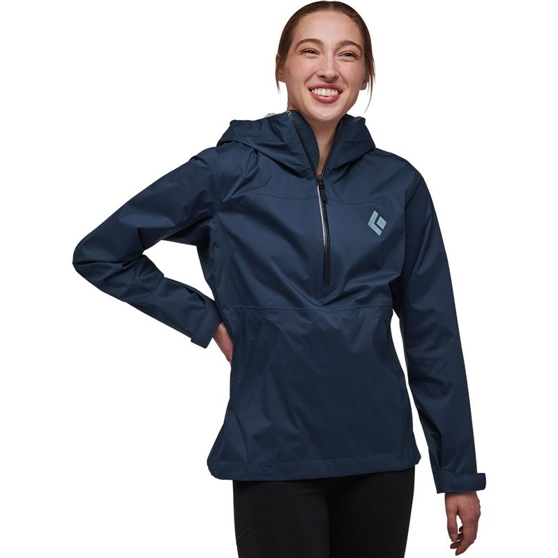 【送料無料】 ブラックダイヤモンド レディース ジャケット・ブルゾン アノラック アウター Stormline Stretch Anorak - Women's Indigo