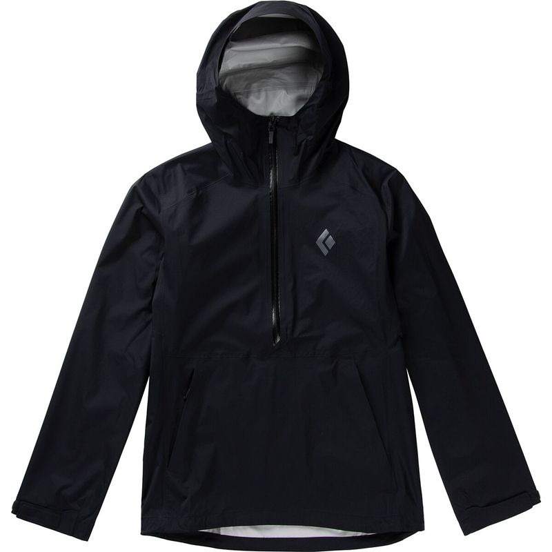 【送料無料】 ブラックダイヤモンド メンズ ジャケット・ブルゾン アノラック アウター Stormline Stretch Anorak - Men's Black