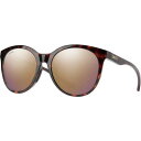 【送料無料】 スミス レディース サングラス・アイウェア アクセサリー Bayside ChromaPop Polarized Sunglasses - Women's Tortoise/ChromaPop Polarized Rose Gold Mirror 1