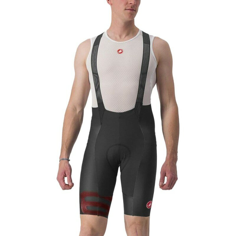 楽天ReVida 楽天市場店【送料無料】 カステリ メンズ ハーフパンツ・ショーツ ボトムス Free Aero RC Kit Bib Short - Men's Black/Red