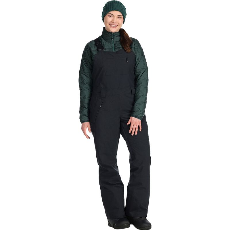 楽天ReVida 楽天市場店【送料無料】 アウトドアリサーチ レディース カジュアルパンツ ボトムス Snowcrew Bib Pant - Women's Black