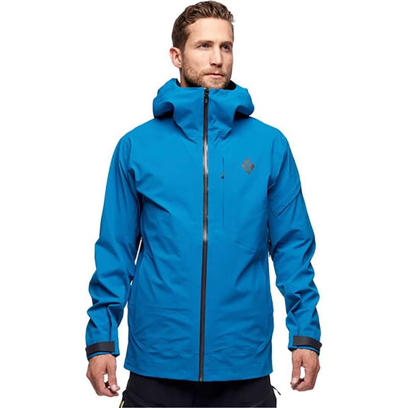 【送料無料】 ブラックダイヤモンド メンズ ジャケット・ブルゾン アウター Recon Stretch Ski Shell - Men's Kingfisher