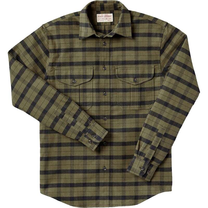 フィルソン メンズ トップス シャツ Filson Alaskan Guide Shirt - Men 039 s Otter Green/Black ブラック