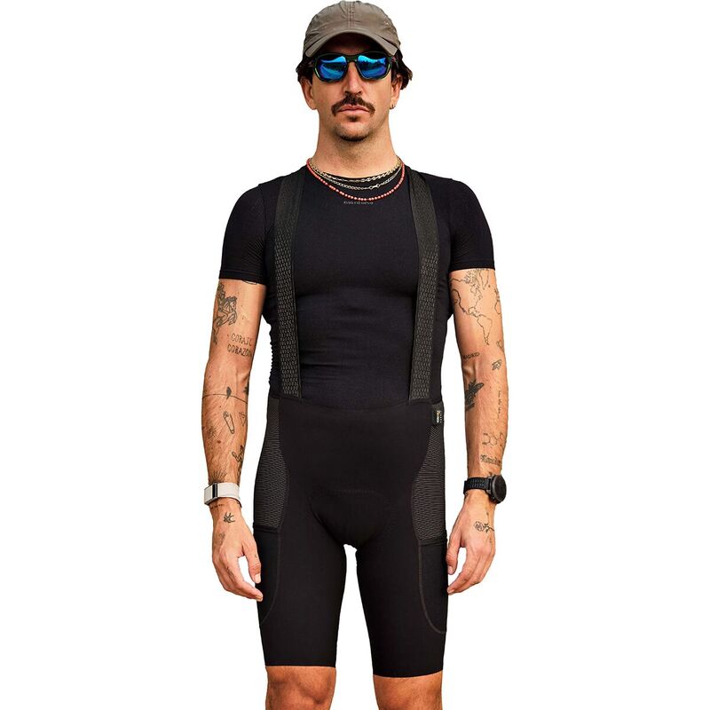 ジョルダーノ メンズ ボトムス ハーフパンツ・ショーツ Giordana Beyond Gravel Cargo Bib Short - Men's Black ブラック