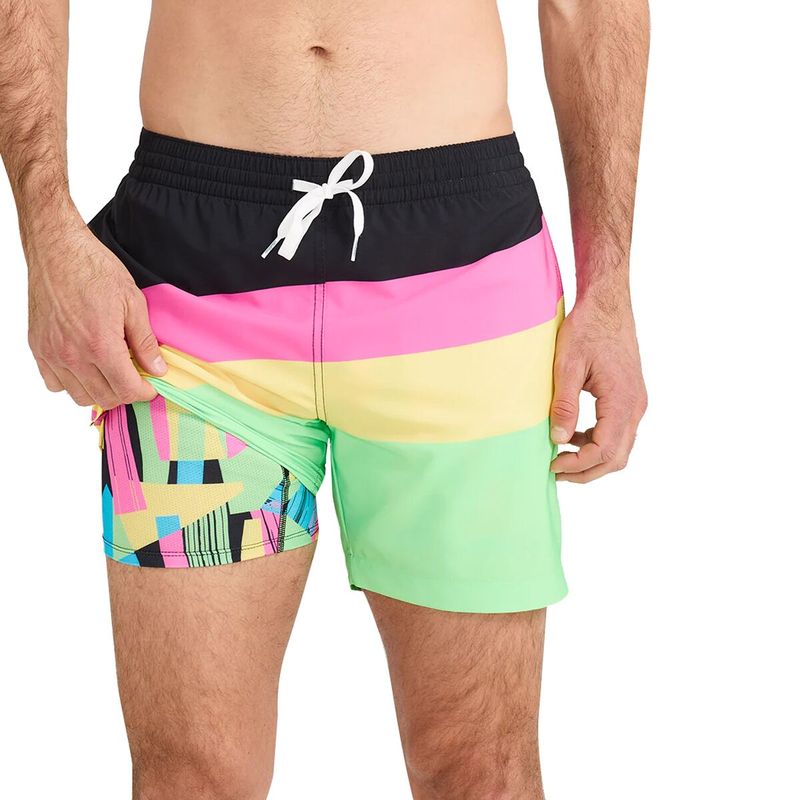 【送料無料】 チャビーズ メンズ ハーフパンツ・ショーツ 水着 Stretch 5.5in Swim Trunk Lined - Men's The Neon Weekends