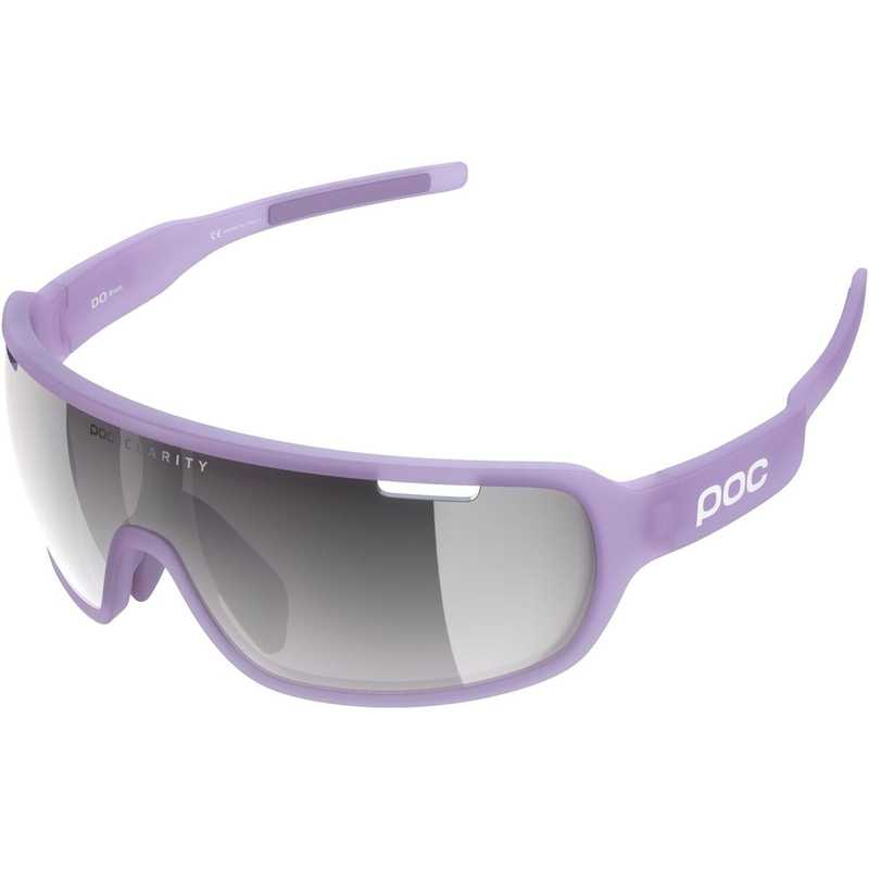 【送料無料】 ピーオーシー レディース サングラス・アイウェア アクセサリー Do Half Blade Sunglasses Purple Quartz Translucent/Violet/Silver Mirror 10.0