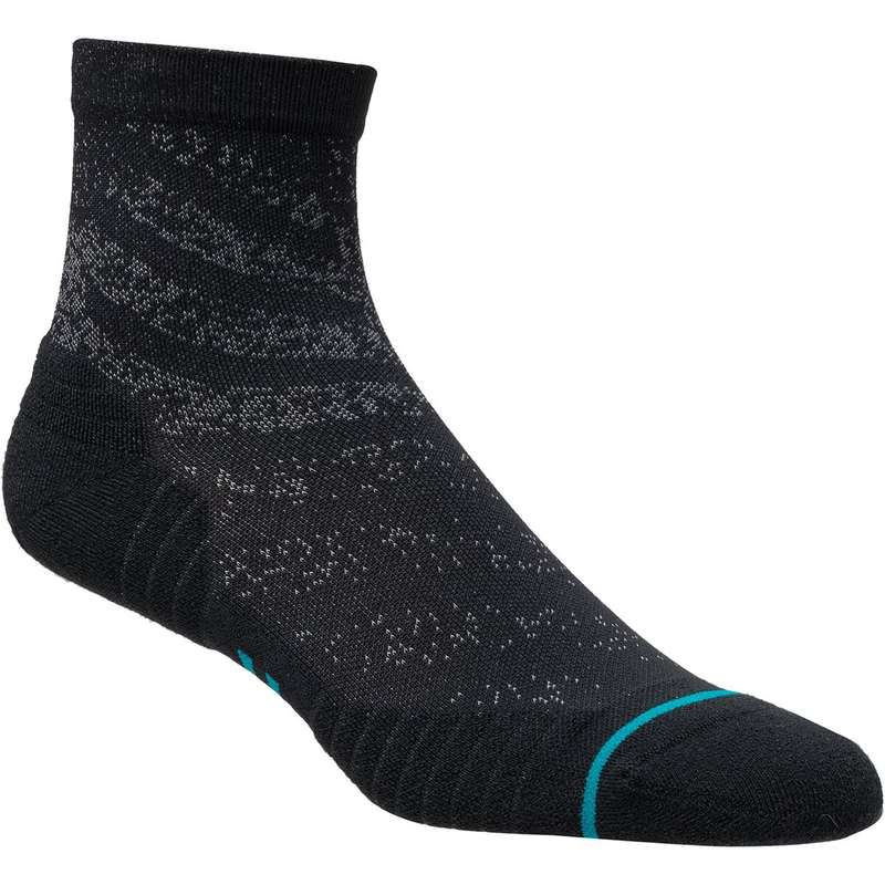 yz X^X fB[X C A_[EFA Run Light Quarter Sock Black