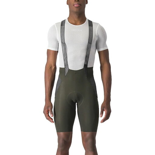 【送料無料】 カステリ メンズ ハーフパンツ・ショーツ ボトムス Free Unlimited Bib Short - Men's Deep Green