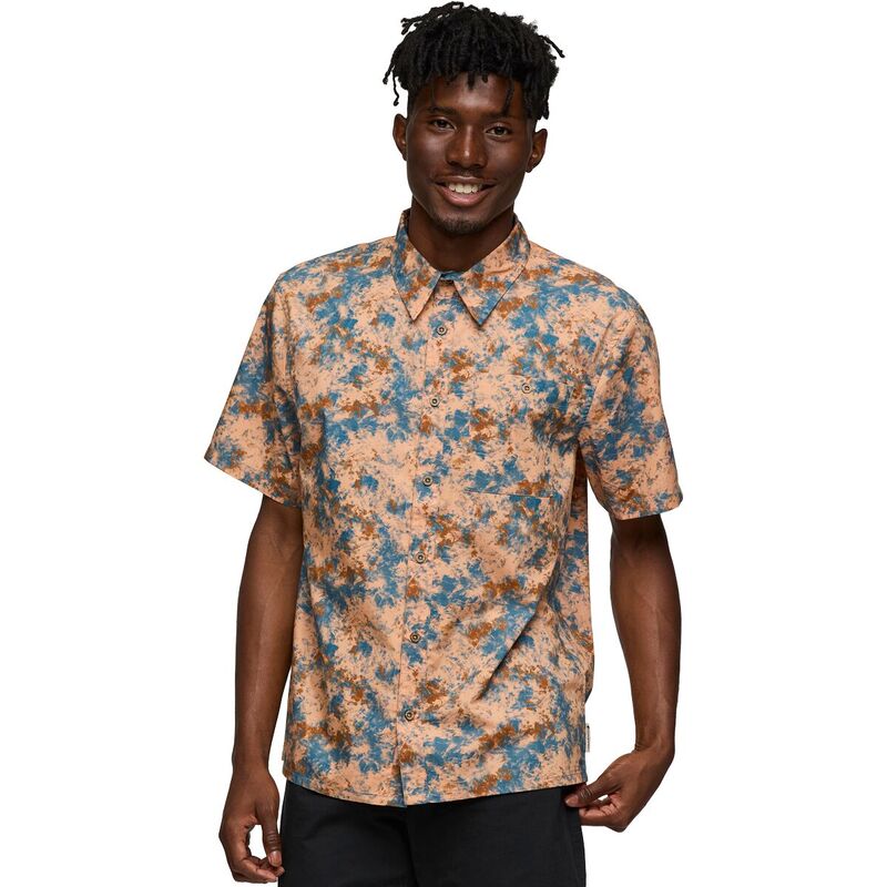 コートパクシー メンズ トップス シャツ Cotopaxi Estival Button Up Shirt - Men's Galactic Drizzle
