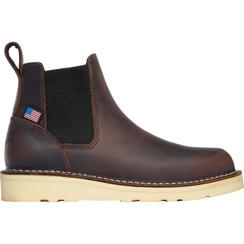 ダナー ブーツ レディース 【送料無料】 ダナー レディース ブーツ・レインブーツ シューズ Bull Run Chelsea 5in Boot - Women's Brown