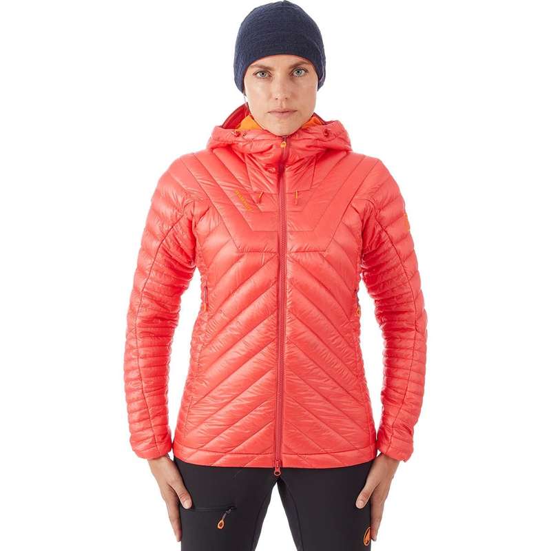 【送料無料】 マムート レディース ジャケット・ブルゾン ダウンジャケット アウター Eigerjoch Advanced IN Hooded Down Jacket - Women's Sunset