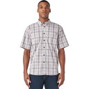 【送料無料】 ディッキーズ メンズ シャツ トップス Flex Plaid Short-Sleeve Shirt - Men's Alloy Plaid