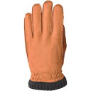 【送料無料】 ヘストラ メンズ 手袋 アクセサリー Deerskin Primaloft Ribbed Glove - Men's Cork