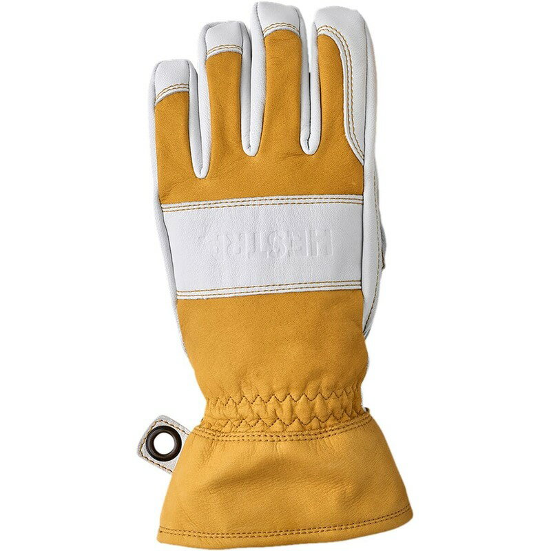 【送料無料】 ヘストラ メンズ 手袋 アクセサリー Falt Guide Glove - Men's Natural Yellow/Off White